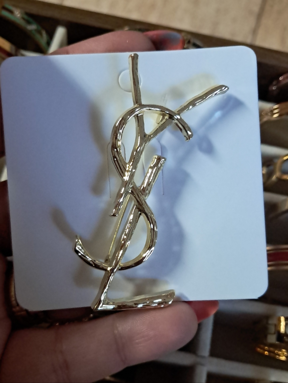 Gold -Inspired Brooch  Women Accessories